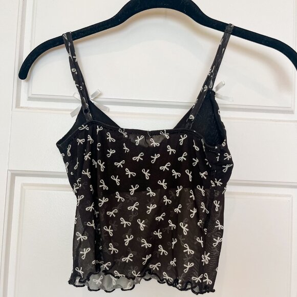 FULL TILT Bow Cami - Black - S - Picture 6 of 7